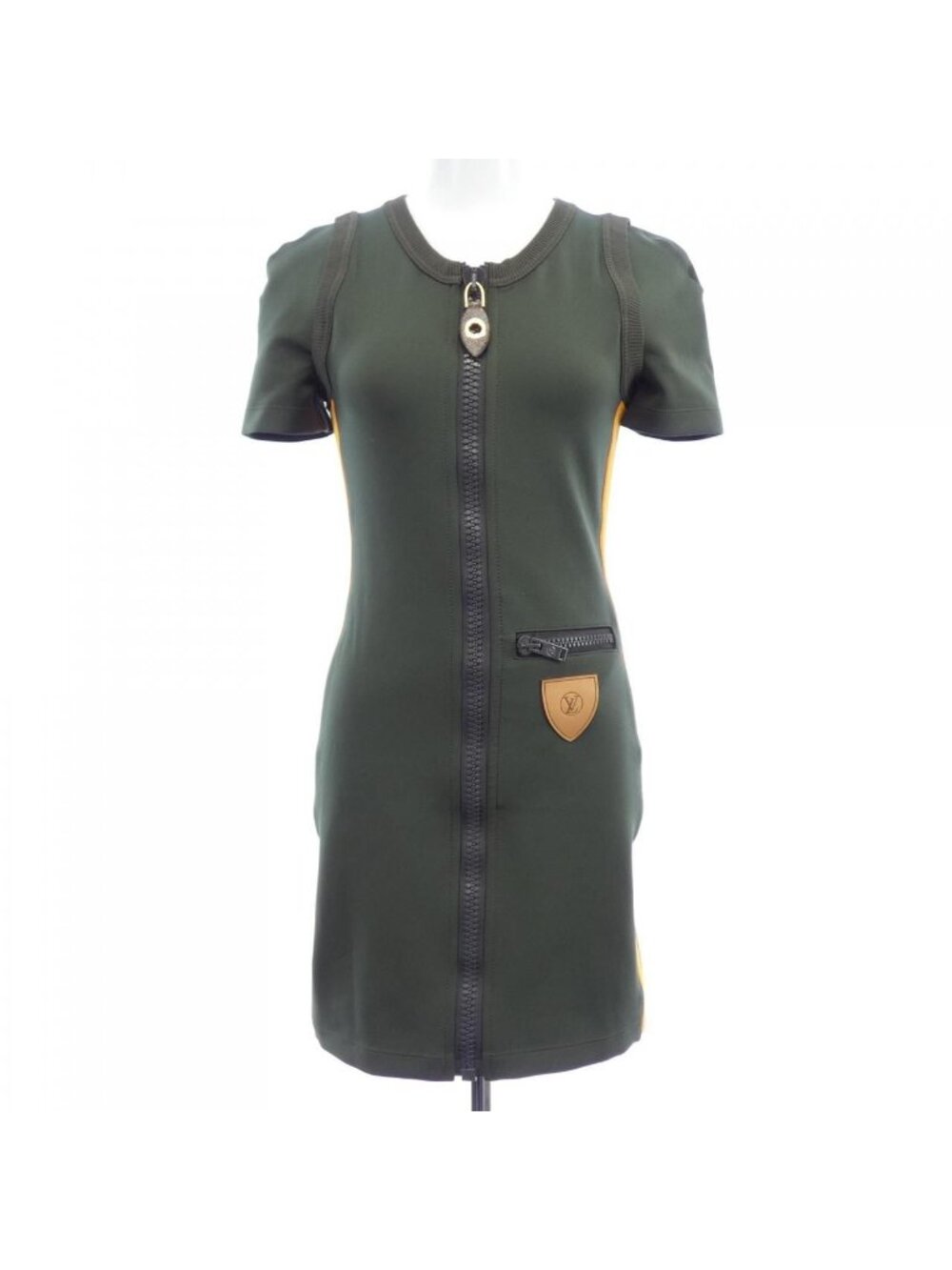 Louis Vuitton Zip Up Wetsuit Dress